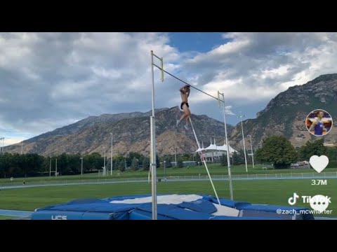 College pole vaulter’s gut-wrenching groin injury video goes viral