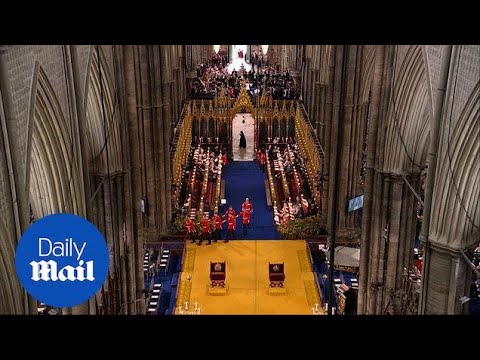 Royal fans claim to spot the Grim Reaper among guests at King Charles coronation