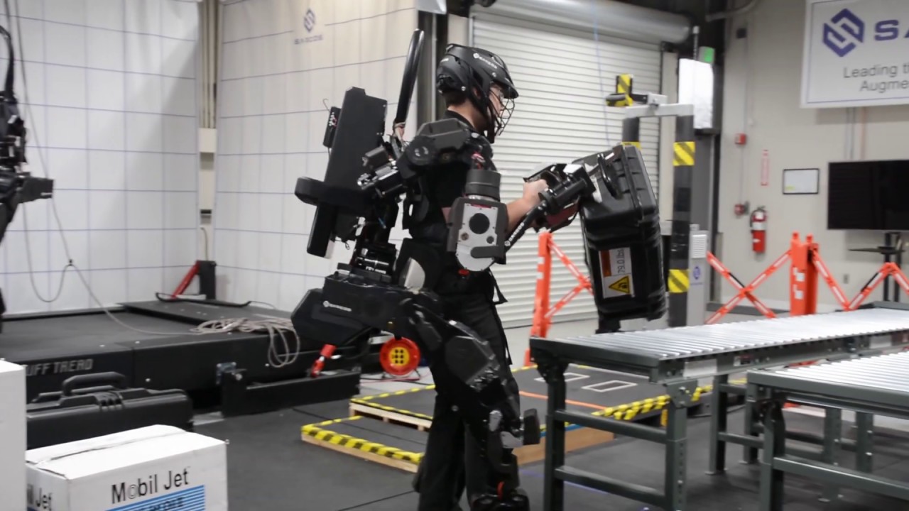 Sarcos Guardian XO Powered Exosuit Demo