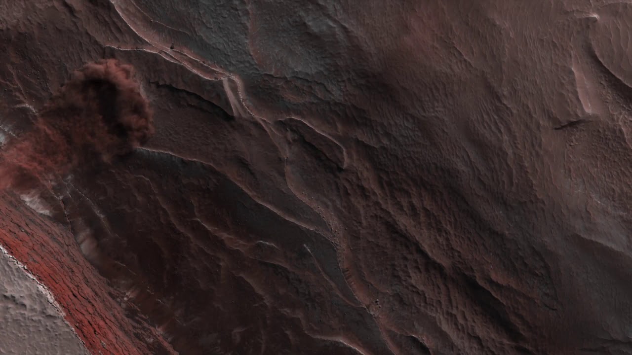 Mars: Avalanche Season