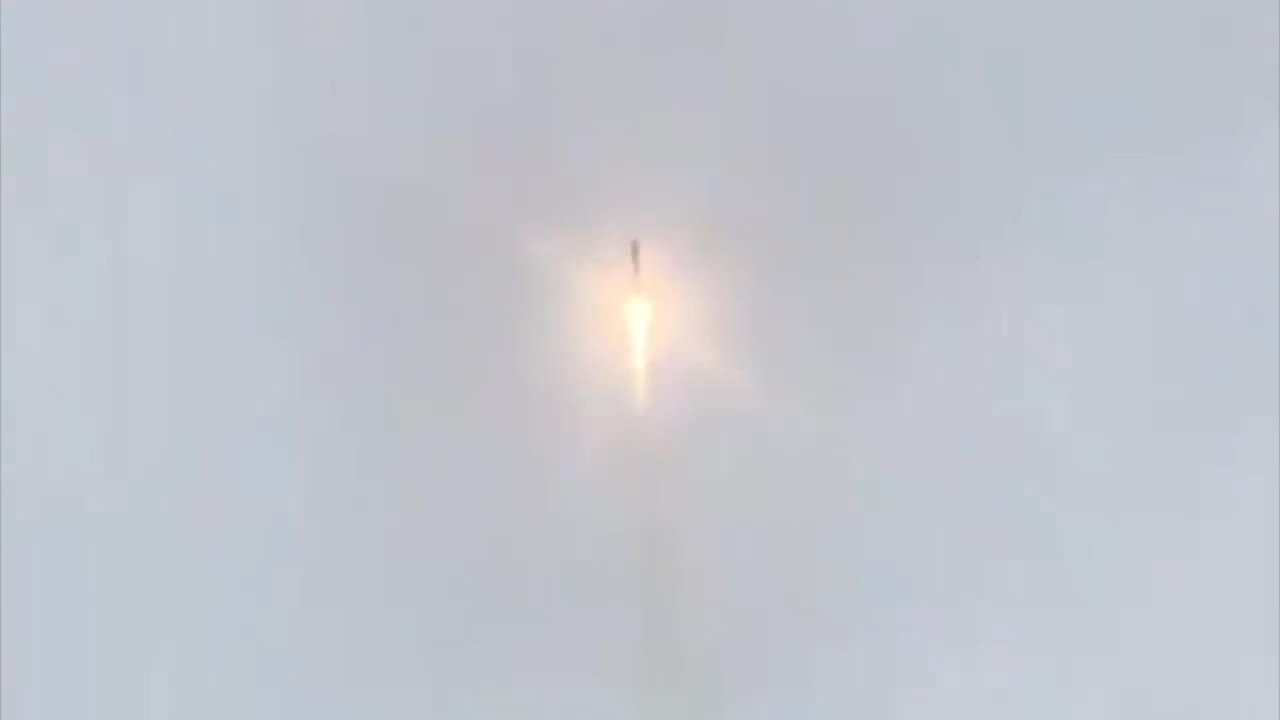 Soyuz Rocket Struck by Lightning During Launch