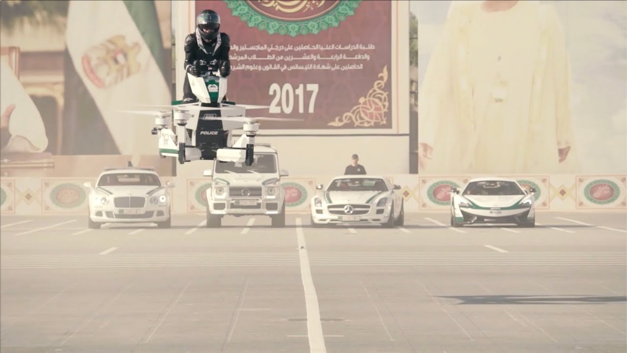 Dubai police hoverbike!