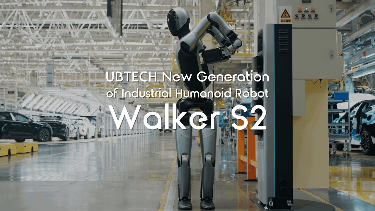 Walker S2 - The World's First Humanoid Robot Capable of Autonomous Battery Swapping