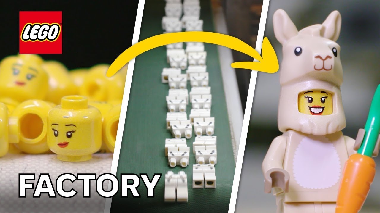 How are LEGO® Minifigures made? | Behind The Scenes at the LEGO factory