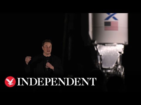 Elon Musk unveils new SpaceX spacecraft designed to carry crew to Mars