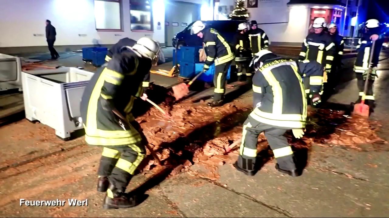 Video Extra: Massive Chocolate Spill