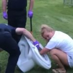 Imagem relacionada a Mulher fica com a mão presa na privada