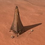 Imagem relacionada a Projeto de "Base em Marte" vai conter veículo de pouso tripulado