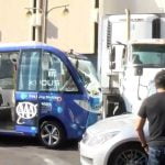 Imagem relacionada a Ônibus autônomo de Las Vegas bate na primeira hora do serviço