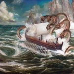 Imagem relacionada a Cila, a princesa que virou um monstro marinho