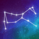 Imagem relacionada a Qual a constelação da Terra?