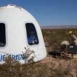 Imagem relacionada a Lançamento do "Manequim Skywalker" foi bem sucedido