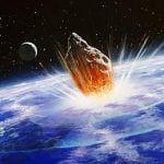 Imagem relacionada a Impacto de cratera enorme descoberto na Groenlândia