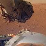 Imagem relacionada a Sonda InSight da NASA registra o vento de Marte