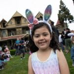 Imagem relacionada a Caça aos ovos realizado na Winchester Mystery House