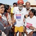 Imagem relacionada a Corredor de maratona indiano afirma ser 119