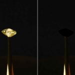 Imagem relacionada a Cientistas criam material mais negro do mundo