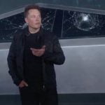 Imagem relacionada a Cybertruck da Tesla quebra durante demonstração ao vivo