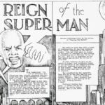 Imagem relacionada a Superman original queria conquistar o mundo em 1933