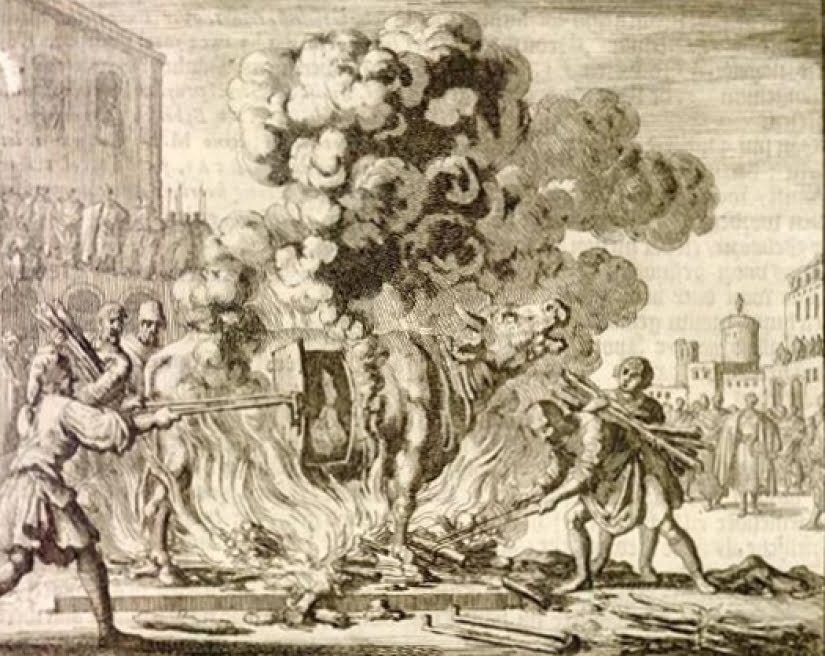 Imagem relacionada a Touro de Bronze - o dispositivo mais terrível para tortura na história da humanidade