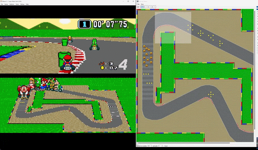 Imagem relacionada a Como funcionam os gráficos do Super Nintendo