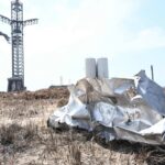 Imagem relacionada a Lançamento do Starship da SpaceX causa incêndio e deixa destroços em área protegida nos EUA