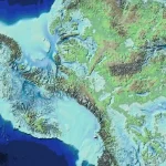 Imagem relacionada a Novo mapa mostra como seria a Antártida sem gelo