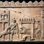 Imagem relacionada a Descoberta inédita: a primeira prova física de gladiadores lutando contra animais selvagens