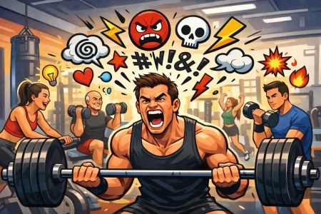 Xingar pode deixar o corpo mais forte, aponta estudo científico ia xingar academia