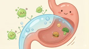 Imagem relacionada a Por que o ácido do estômago não “derrete” o próprio estômago?