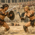 Imagem relacionada a Gladiadoras existiram na Roma Antiga? Evidências revelam um lado pouco conhecido da história