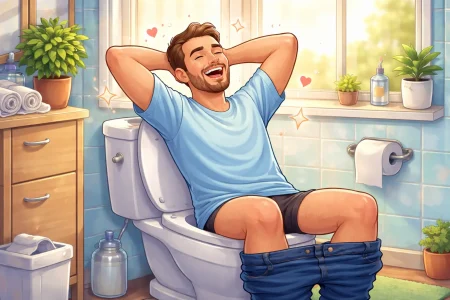 Imagem relacionada a Por que fazer cocô dá uma sensação tão boa?