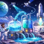 Imagem relacionada a Startup espacial afirma que pode transformar água em combustível para foguetes