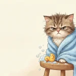 Imagem relacionada a Por que os gatos odeiam água?