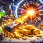 Imagem relacionada a É possível transformar outros metais em ouro?